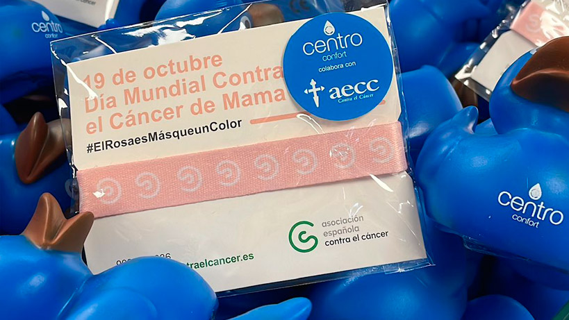 Centro Confort colabora con AECC